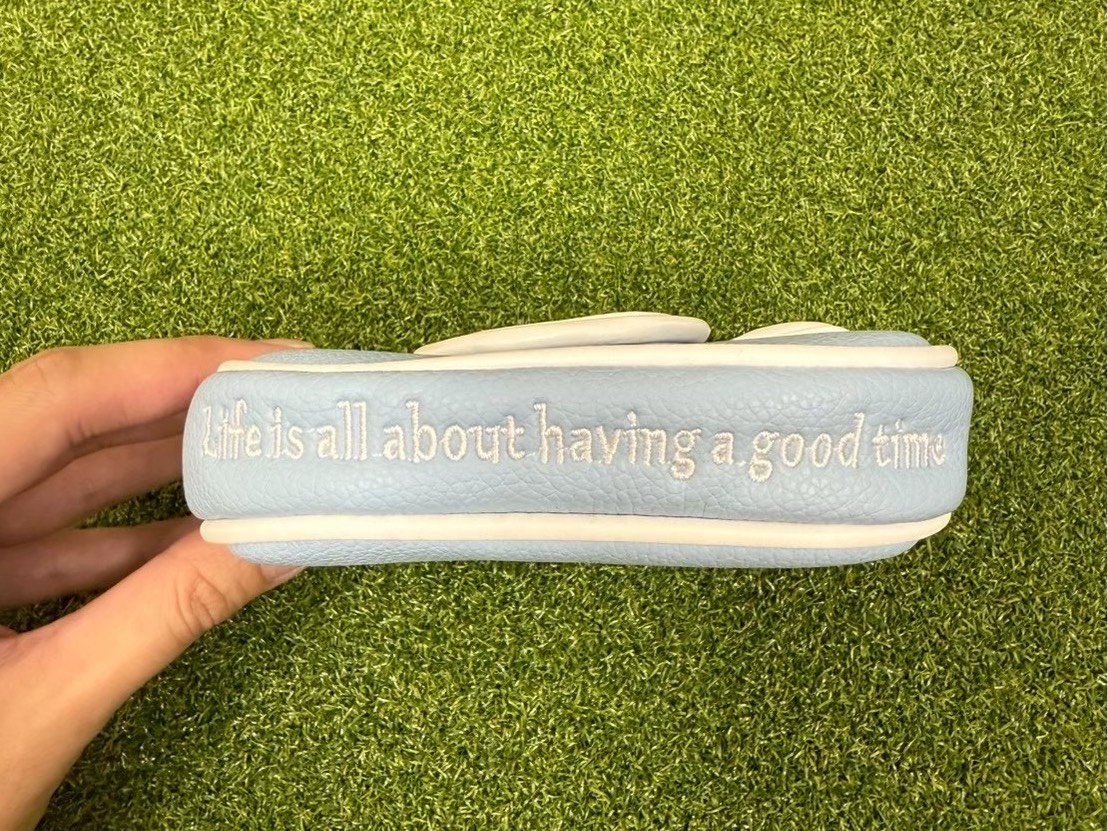 Custom Golf Club Head Cover Slogan Embroidery Sincere Customized